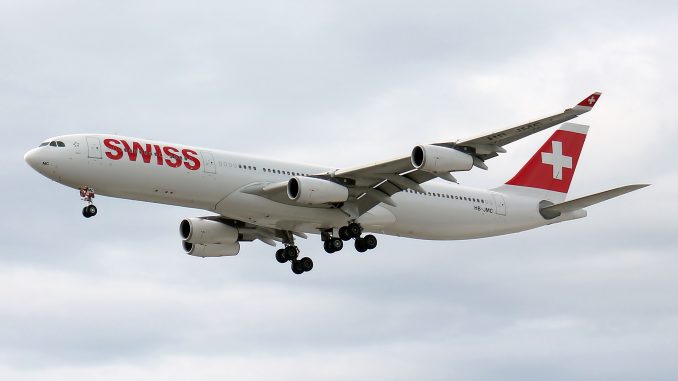 Swiss Airbus A340-300