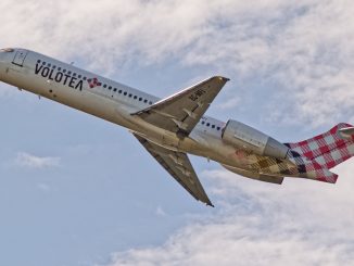 Volotea Boeing 717 aircraft