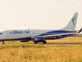 Blue Air Boeing 737 aircraft