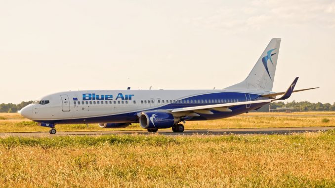 Blue Air Boeing 737 aircraft