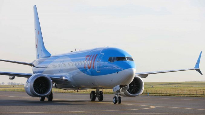 TUIfly Boeing 737 Max 8 aircraft