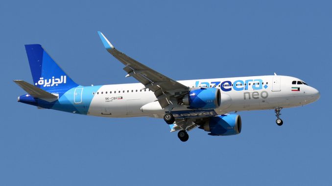 Jazeera Airways Airbus A320neo aircraft