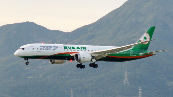 EVA Air Boeing 787-9 Dreamliner