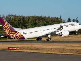 Vistara Boeing 787-9 Dreamliner