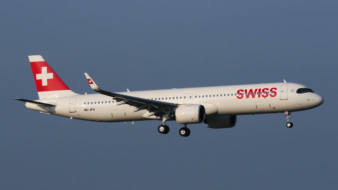 Swiss Airbus A321neo HB-JPA