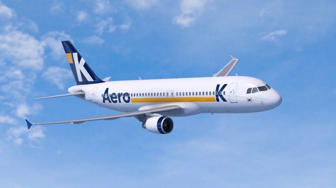 Aero K Airbus A320 aircraft