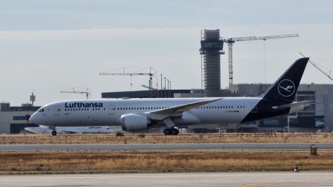 Lufthansa Boeing 787-9 Dreamliner aircraft