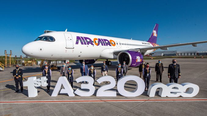 Air Cairo Airbus A320neo aircraft