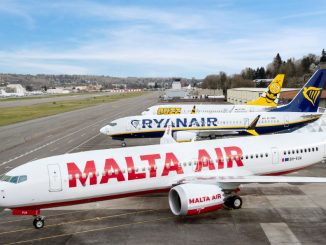 Ryanair Boeing 737 Max aircraft