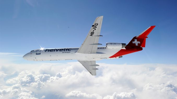 Helvetic Airways Fokker 100