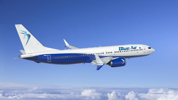 Blue Air Boeing 737 MAX 8 aircraft