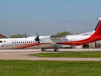 TAAG Angola Airlines De Havilland Canada Dash 8-400 aircraft