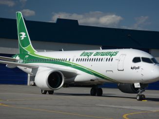 Iraqi Airways Airbus A220-300 aircraft