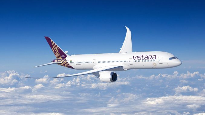 Vistara Boeing 787-9 Dreamliner