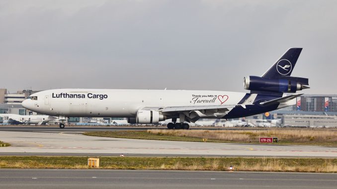 Lufthansa Cargo McDonnell Douglas MD-11 aircraft